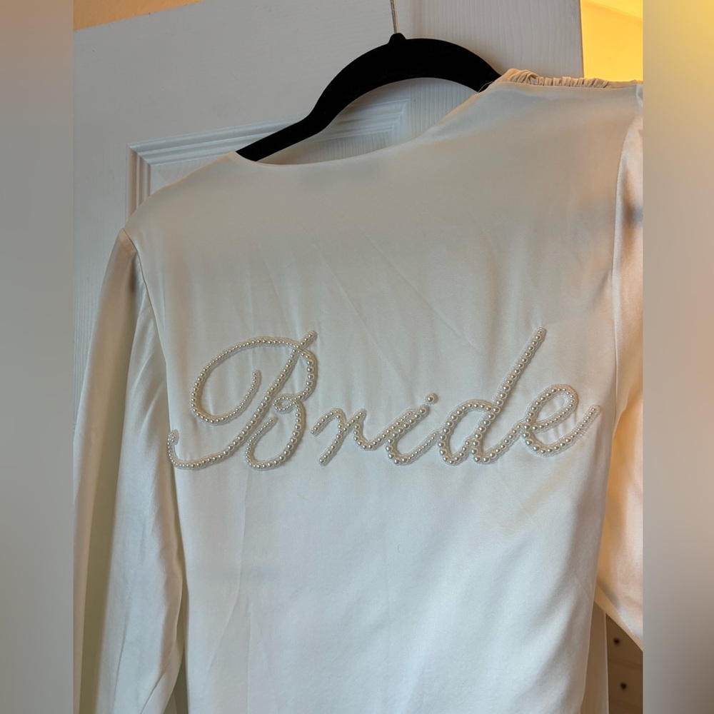 Fleur Du Mal Bride Robe